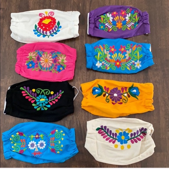 🌸Mexican Embroidery face masks🌸 - Picture 4 of 4